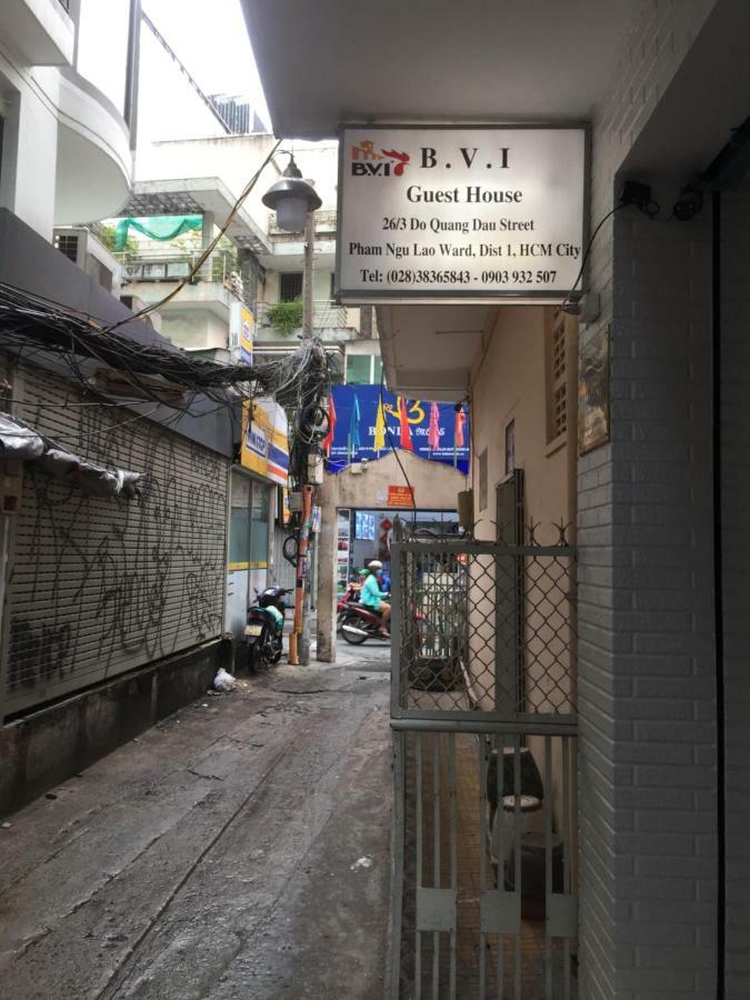B.V.I Guest House Cidade de Ho Chi Minh Exterior foto